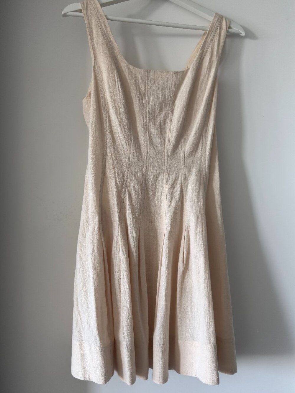 Habitual Cream Cotton Mini Dress